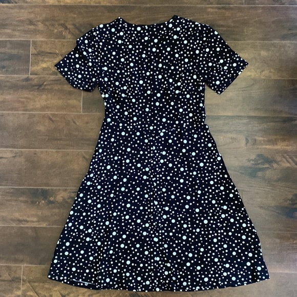 ASOS - Tea Dress - Black and White Polka Dot - US 8 - Picture 3 of 4